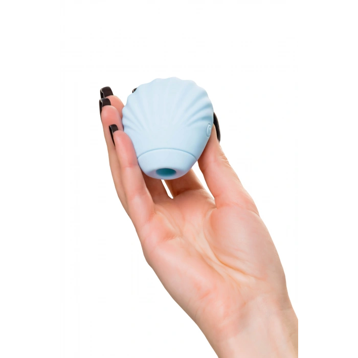 VipMarketim Qli By Flovetta Scalldan Vakum Dalgası Klitoral Uyarıcı , Silikon, Mavi, 6 Cm