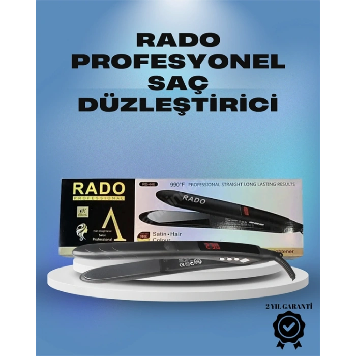 VipMarketim Rado RD-446 Hızlı Isınan Profesyonel Düzleştirici
