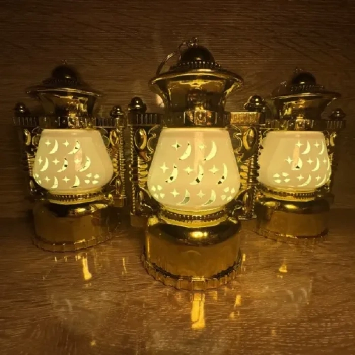 VipMarketim Ramazan Kandili 16cm 12li Kutu