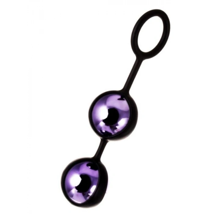 VipMarketim Raspy vajinal topları, ABS plastik Mor 14 cm