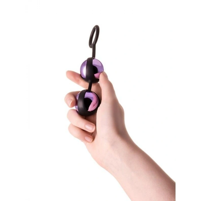 VipMarketim Raspy vajinal topları, ABS plastik Mor 14 cm