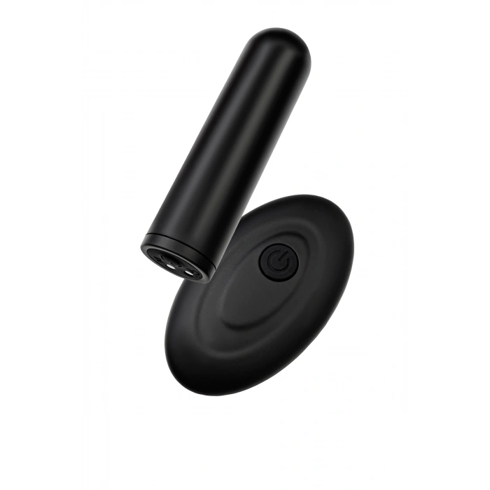 VipMarketim Realstick Caliber Uzaktan Kumandalı Vibro Mermi, Siyah