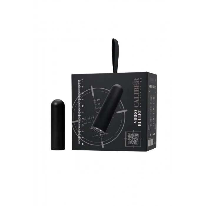 VipMarketim Realstick Caliber Vibe Mermi, Siyah
