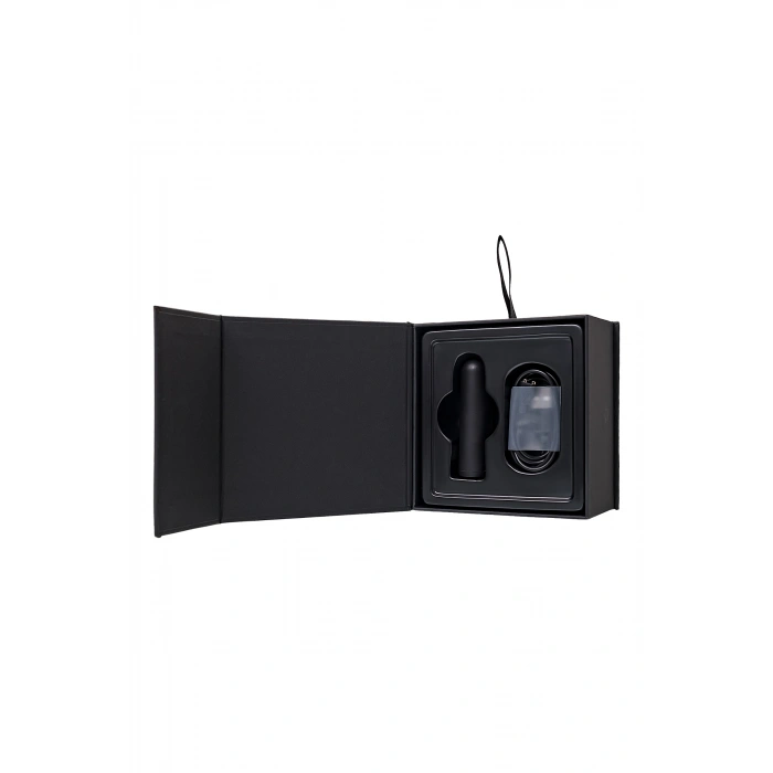 VipMarketim Realstick Caliber Şarjlı Kurşun Vibratör - Siyah