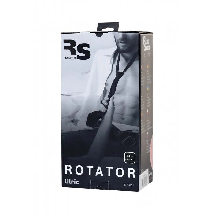 VipMarketim Realstick Elite Ulric Rotator, Tpr, Çıplak, 17 Cm