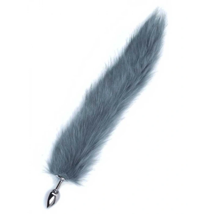 VipMarketim RearPlugs Gri Kuyruklu Anal Tıkaç