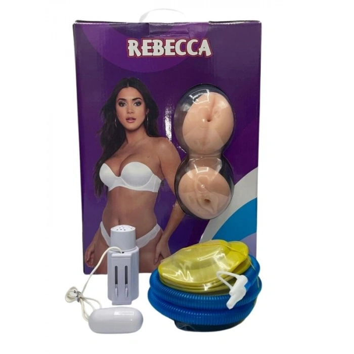 VipMarketim Rebecca Gerçekçi Esmer Şişme Bebek