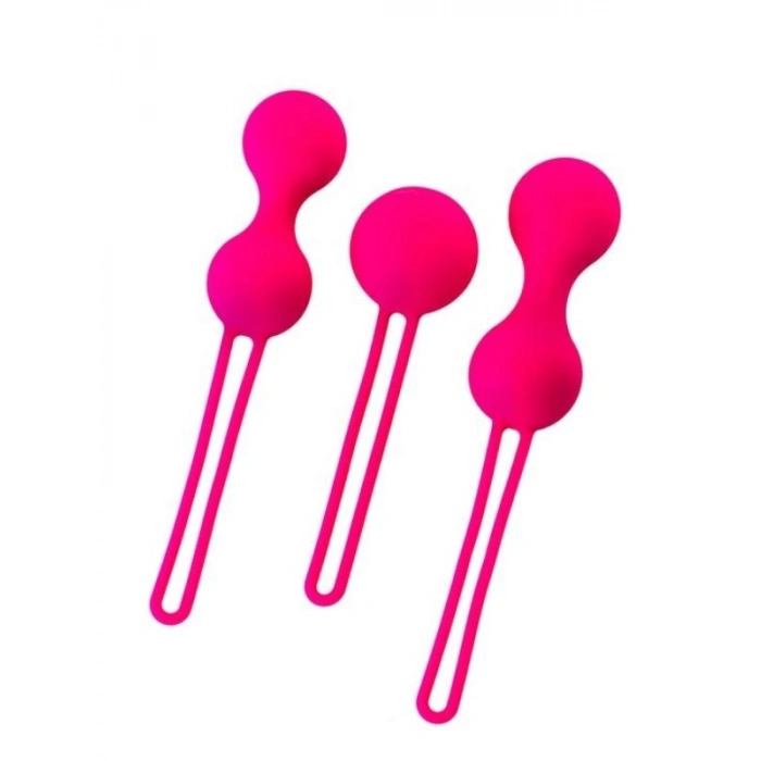 VipMarketim Redvil Kegel Vajinal Top Seti Pembe 16,5 cm
