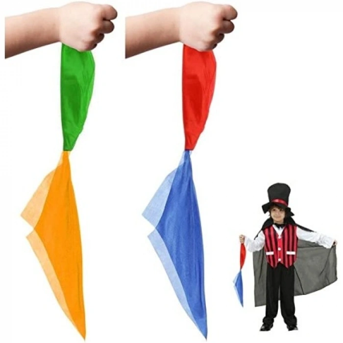 VipMarketim Renk Değiştiren Sihirli Mendil Sihirbazlık Oyunu