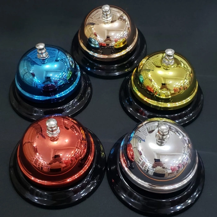 VipMarketim Renkli Metal Resepsiyon Zili