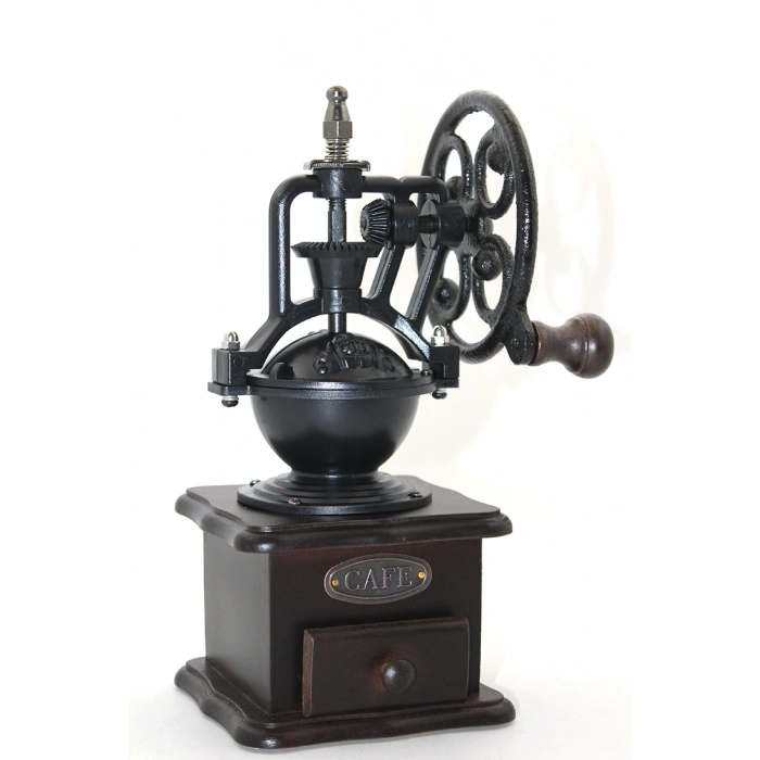 VipMarketim Retro Ahşap Kahve Değirmeni