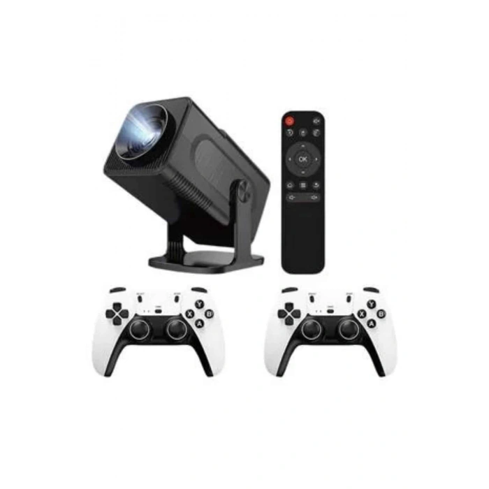 VipMarketim Retro Video Oyunu Konsolu Android Tv El Oyun Konsolu WIFI Taşınabilir Projeksiyon Cihazı