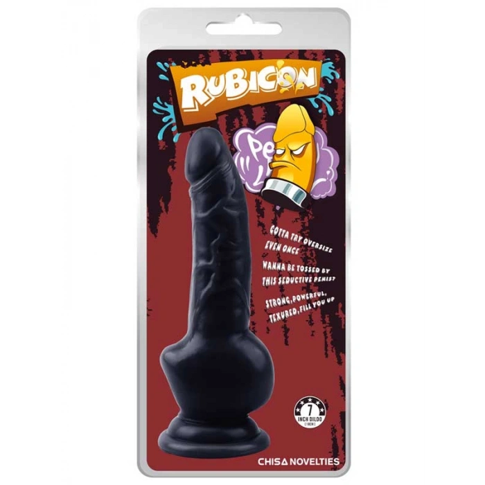 VipMarketim Rubicon Gerçekçi Dildo - 18cm Zenci