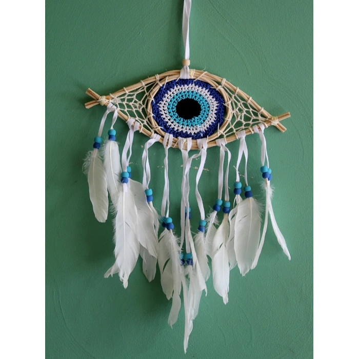 VipMarketim Rüya Kapanı Dream Catcher Göz Tasarımı Model 1