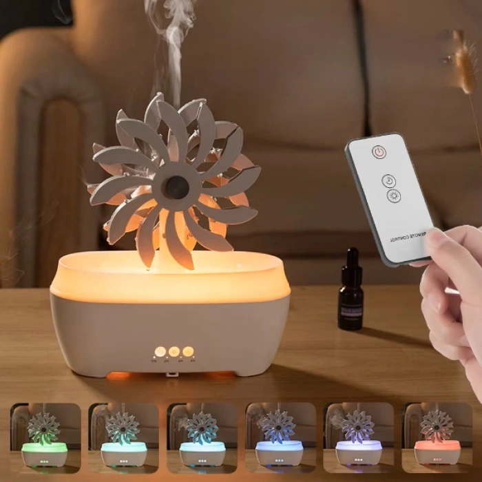 VipMarketim Rüzgar Değirmeni Hava Nemlendirici