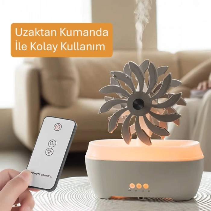 VipMarketim Rüzgar Değirmeni Hava Nemlendirici