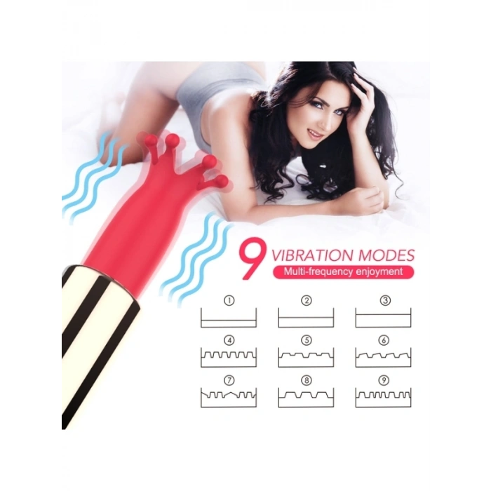 VipMarketim S-Hande Angel Kiss Ruj Vibratörü