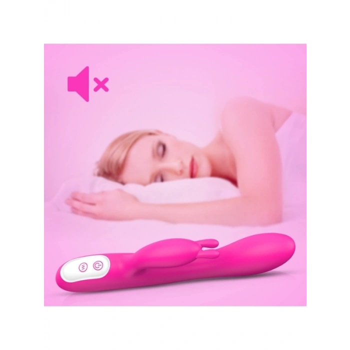 VipMarketim S-Hande Çift Motorlu Isıtmalı 9 Modlu Tavşan Vibratör