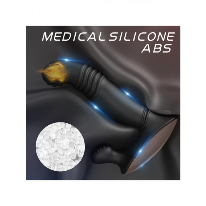 VipMarketim S-Hande Eye of Horus Rct Şarjlı Kumandalı Perine ve Uyarıcı İleri Geri Hareketli 2 in 1 Vibratör