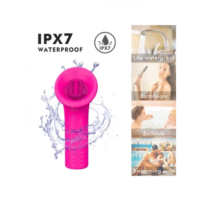 VipMarketim S-Hande Glory Tırtıklı Yüzey Klitoris Uyarıcı Mini Vibratör