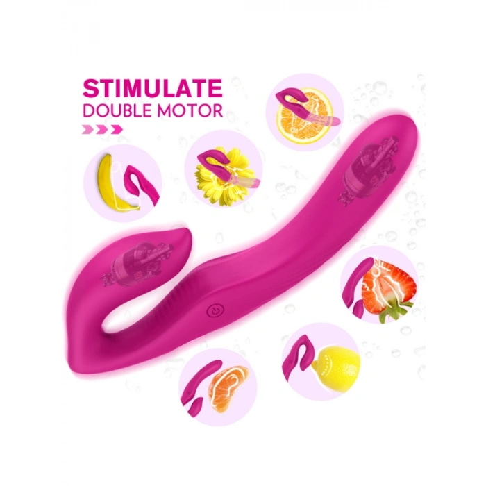 VipMarketim S-Hande Nami 9x9 Modlu Titreşim ve Kablosuz Uzaktan Kumandalı Silikon Vibratör