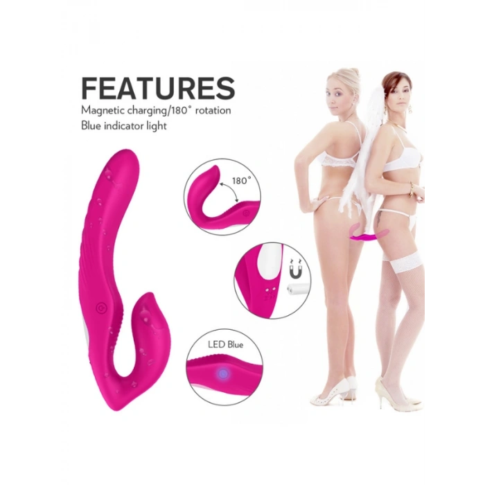 VipMarketim S-Hande Nami 9x9 Modlu Titreşim ve Kablosuz Uzaktan Kumandalı Silikon Vibratör