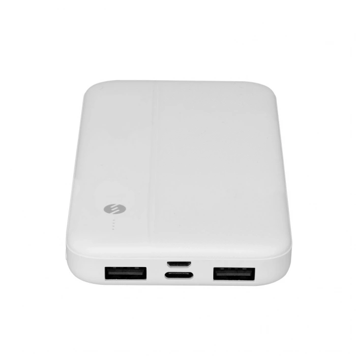VipMarketim S-LINK IP-G10N Beyaz 10.000mAh 2xUSB 1xMicro USB 1xType-C 4 LED Göstergeli PowerBank(1923)