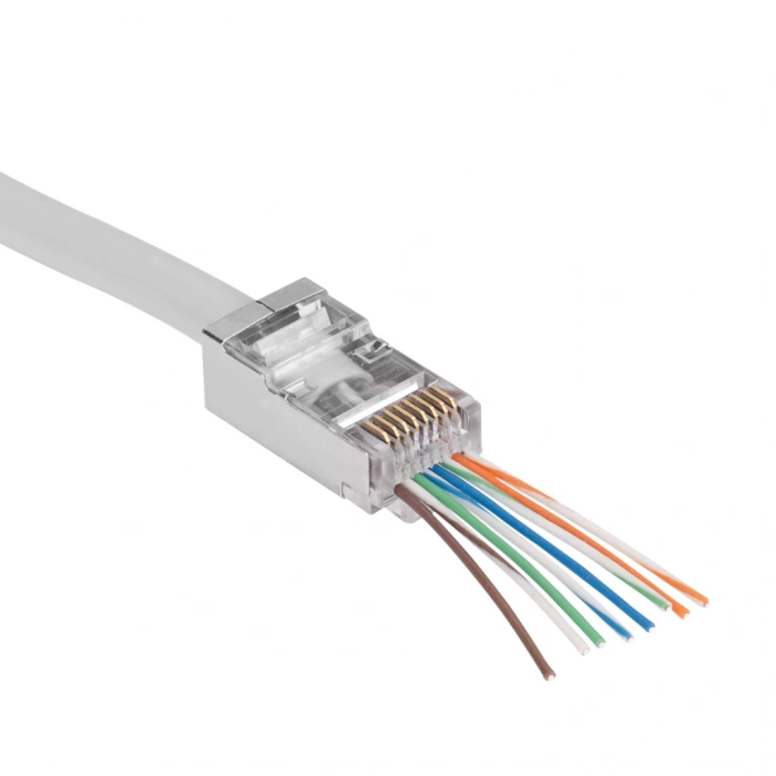 VipMarketim S-LINK SL-COB24P RJ45 Yeni Nesil JAC UTP CAT6 Metal (100lü PAKET)(1923)