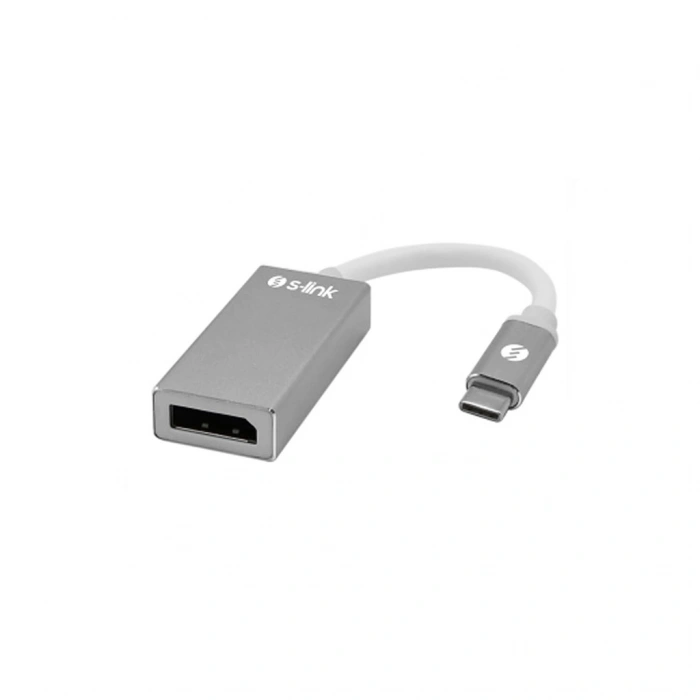 VipMarketim S-LINK SL-USB-C74 Type-C to DISPLAY PORT (DP) Metal Çevirici(1923)
