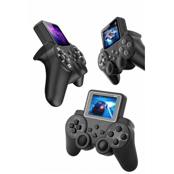VipMarketim S10 Gamepad 520 Oyunlu Klasik Taşınabilir Retro Oyunlar Oyun Konsolu El Atarisi