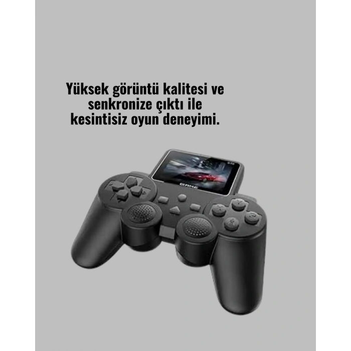 VipMarketim S10 Gamepad HDMI TV Bağlantılı 520 Klasik Retro Oyun 2025 Seri Orijinal