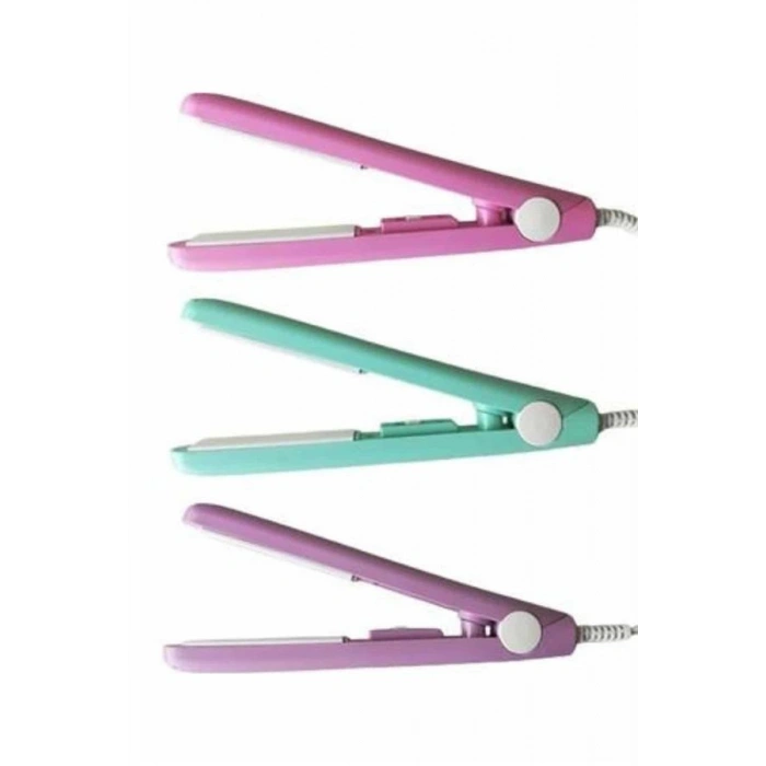 VipMarketim Saç Düzleştirici Pürüzsüz Parlaklık Seyahat Tipi Taşınabilir Seramik Kaplama