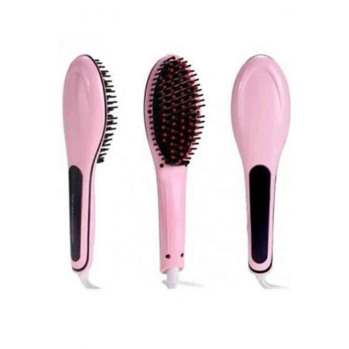 VipMarketim Saç Fırça Akıllı LCD Ekran Pratik Saç Düzleştirici Tarak Pratik Taşınabilir