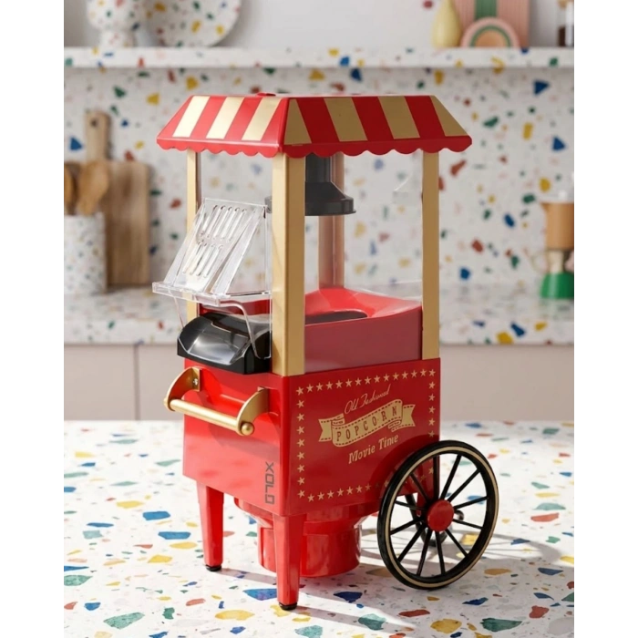 VipMarketim Sağlıklı Atıştırmalıklar İçin Yağsız Popcorn Makinesi