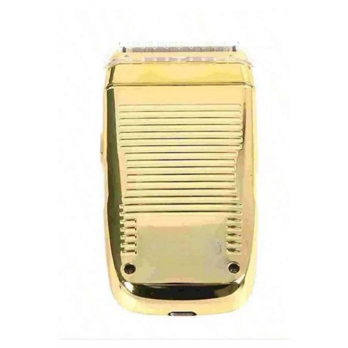 VipMarketim Sakal Kesme Tıraş Makinesi Paslanmaz Çelik Gold Şarjlı