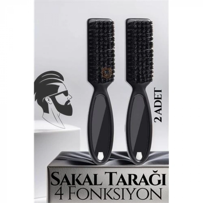 VipMarketim  Sakal Tarama Fırçası 2 Lİ SET Absolute Professional