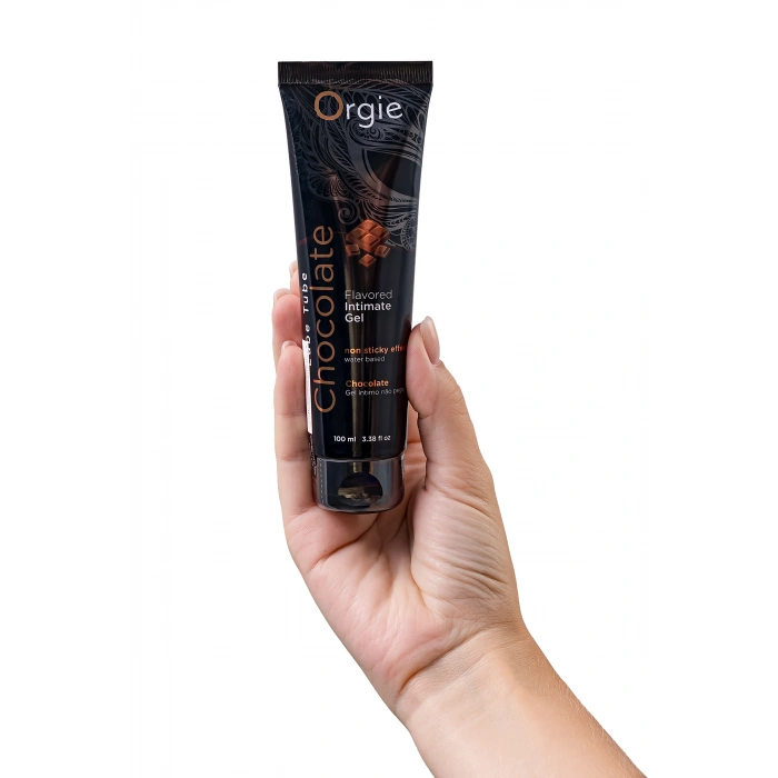 VipMarketim Orgie Lube Tube Chocolate – Çikolata Aromalı Kayganlaştırıcı Jel Ml (Kod:100)