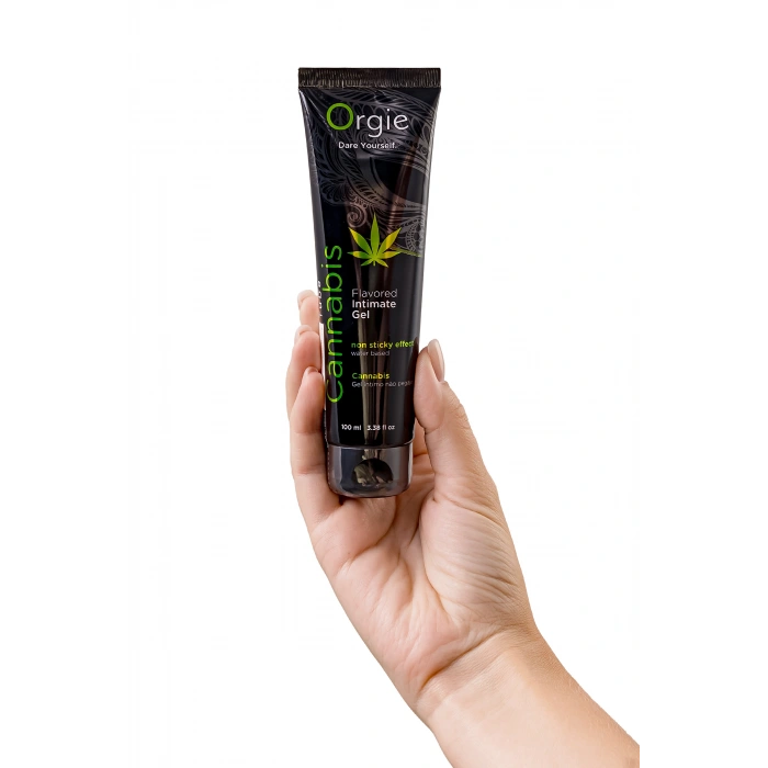 VipMarketim Orgie Lube Tube Cannabis – Kenevir Aromalı Kayganlaştırıcı Jel Ml (Kod:100)
