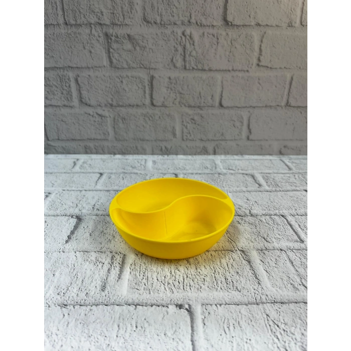 VipMarketim Sarı Çerezlik Kase Seti 4 Adet 3x12 cm