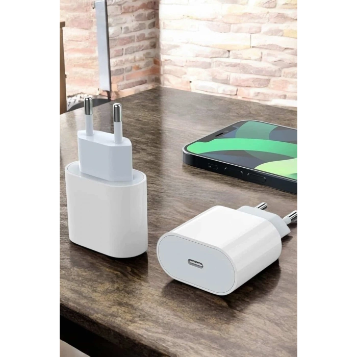 VipMarketim Şarj Aleti İOS 15/15 Pro Max Uyumlu Şarj Adaptörü ve Kablosu