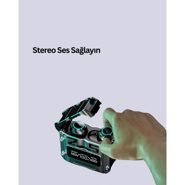 VipMarketim Şarj Kutulu Kablosuz Bluetooth Kulak İçi Spor Kulaklık