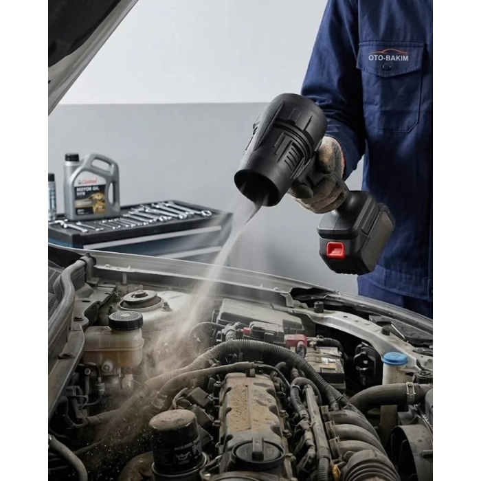 VipMarketim Şarjlı Hava Üfleme Makinesi Kablosuz Güçlü Temizlik Üfleyici