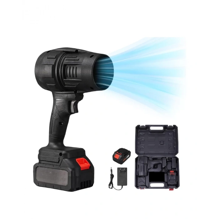 VipMarketim Şarjlı Hava Üfleyici Güçlü Motorlu Çok Amaçlı Temizlik Makinesi