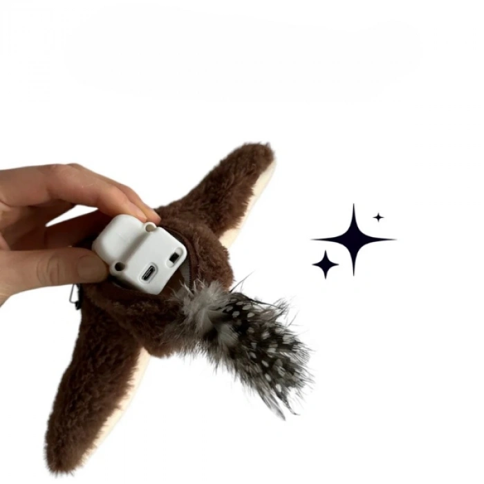 VipMarketim Şarjlı Peluş Uçan Kuş Oyuncak