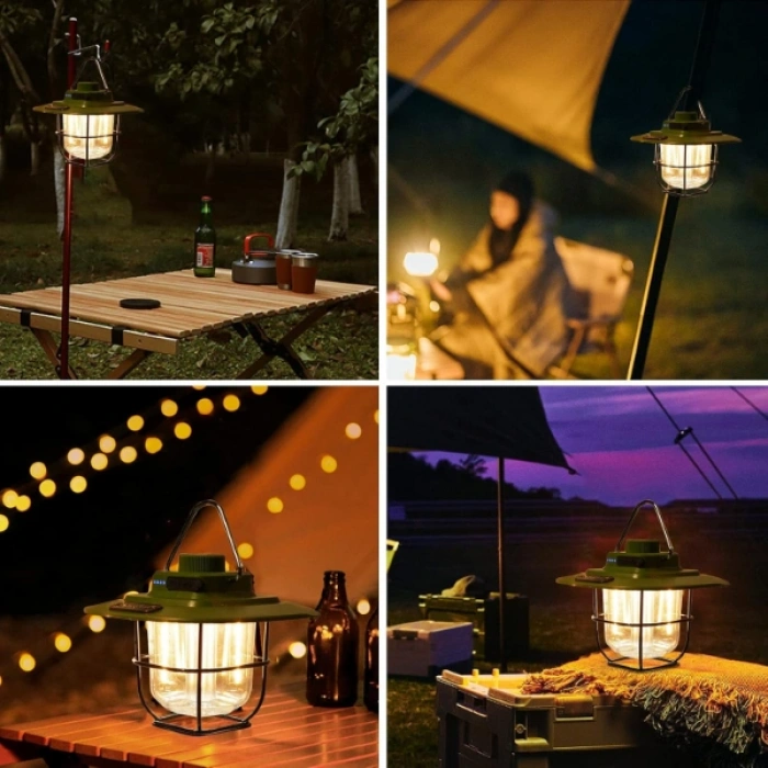 VipMarketim Şarjlı Powerbank Özellikli Işıldak