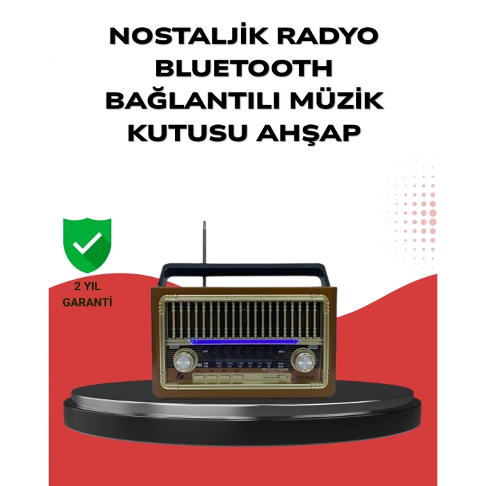 VipMarketim Şarjlı Radyo Hoparlör – İç ve Dış Mekan Uyumlu