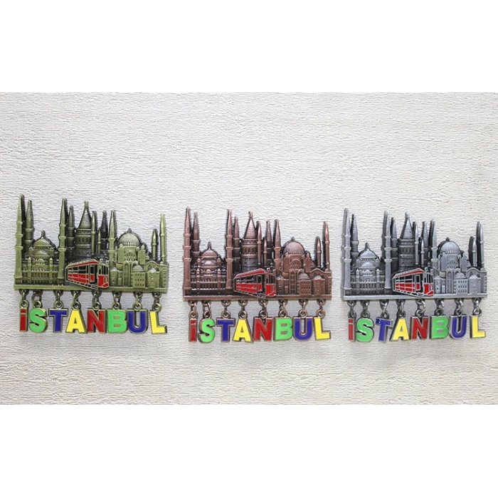 VipMarketim Sarkaçlı İstanbul Temalı Magnet - Model 3