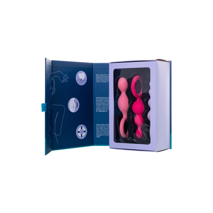 VipMarketim Satisfyer Booty Call (set Of 3) Anal Plug Seti, Silikon, Çeşitli, 13,5 Cm