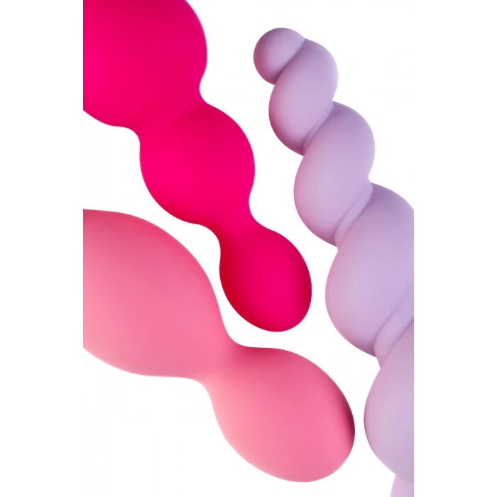 VipMarketim Satisfyer Booty Call (set of 3) Anal Plug Seti, silikon, çeşitli, 13,5 cm