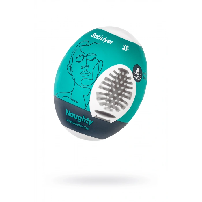 VipMarketim Satisfyer Egg Single (Naughty) Masturbatör gerçekçi değil